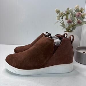 Ryka Vera Suede Casual Sneaker Boot Slip On Brown Women's 11M Tried On